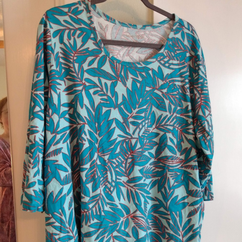 3/4-Sleeve T-Shirt Tunic